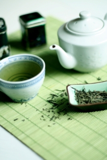 Stress reduction can now be added to the many benefits of green tea consumption. 